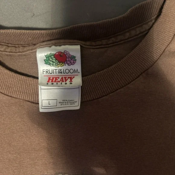 "Believer" brown shirt vintage - Picture 3 of 4